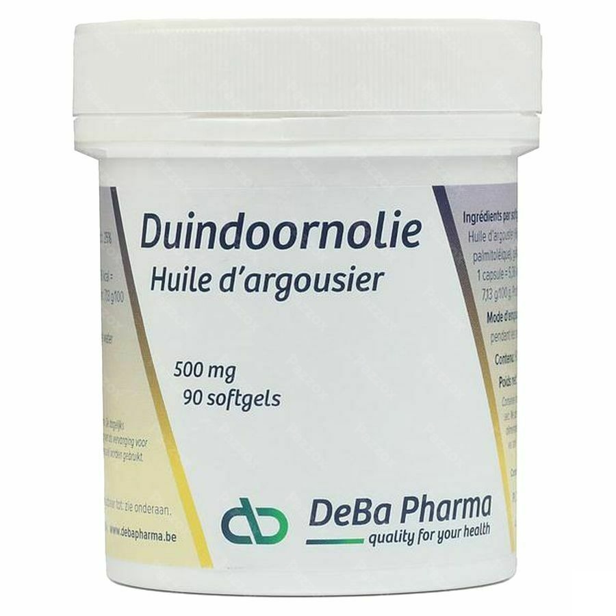 Huile Argousier Softgel 180x500mg Deba