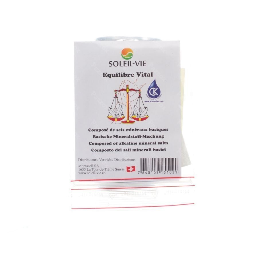 Soleil Vie Equilibre Vital Languettes Ph 15