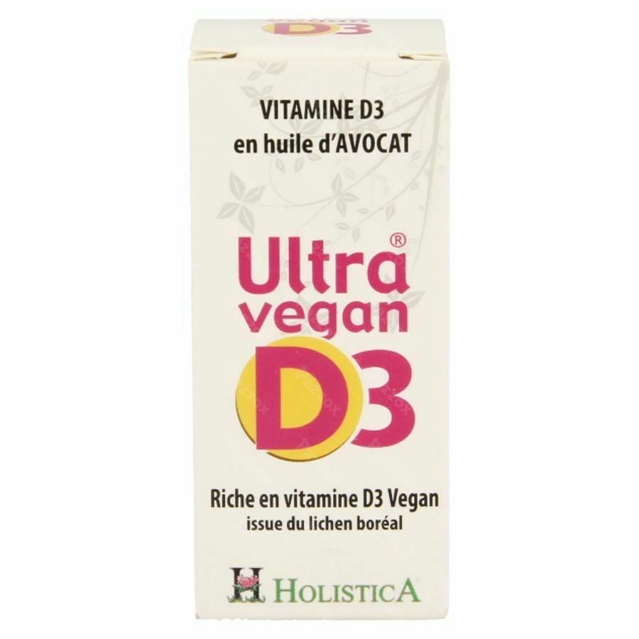 Ultra Vegan D3 Gutt 8ml Holistica