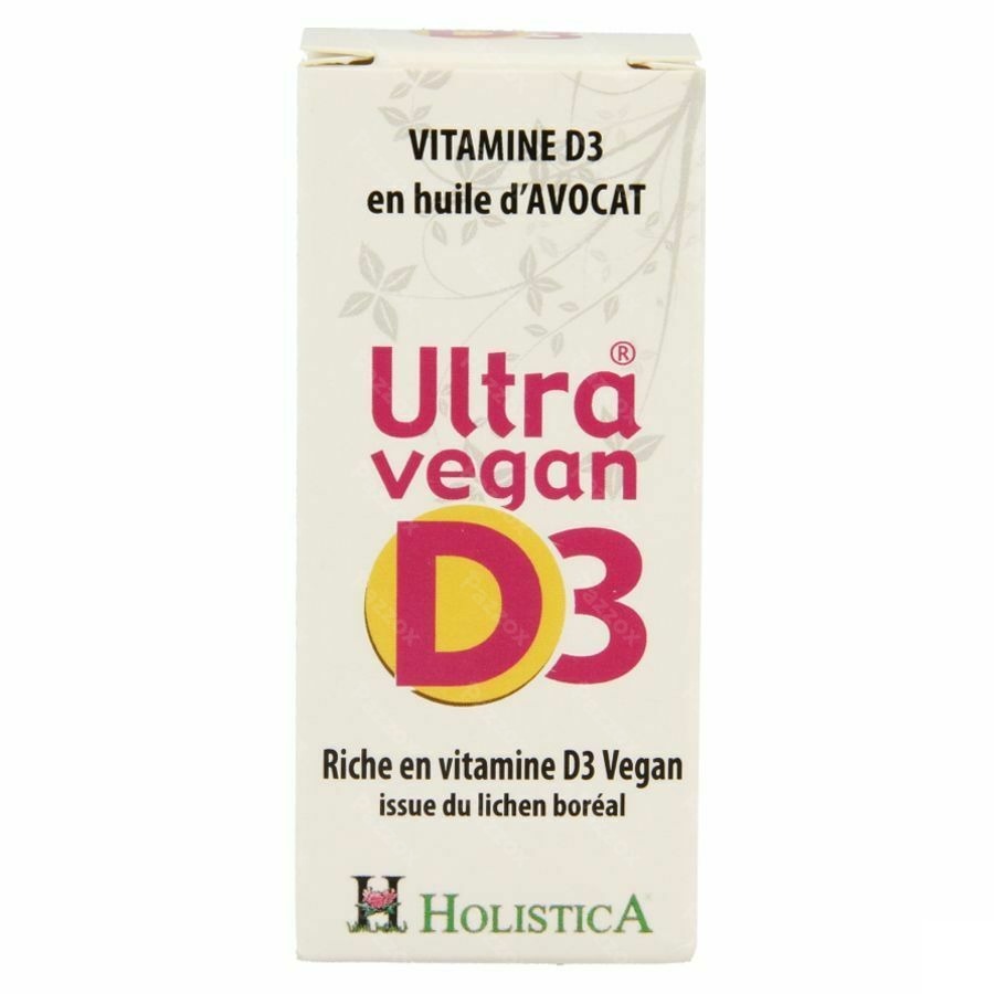 Ultra Vegan D3 Gutt 8ml Holistica