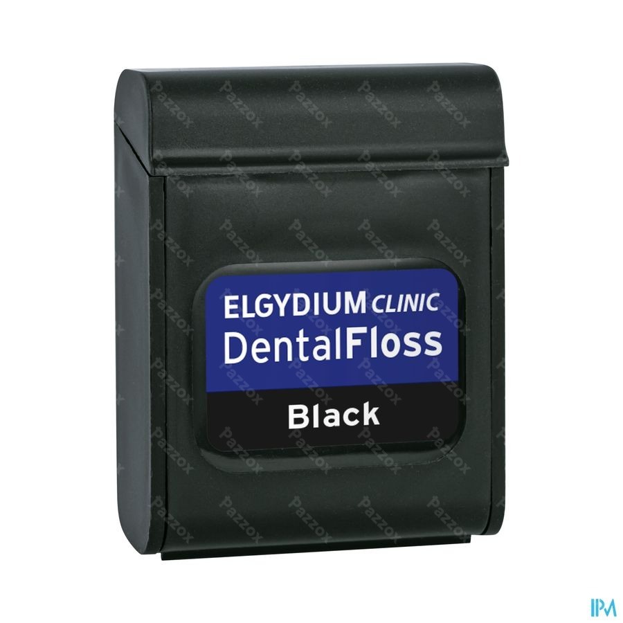 Elgydium Clinic Dental Floss Black 50m