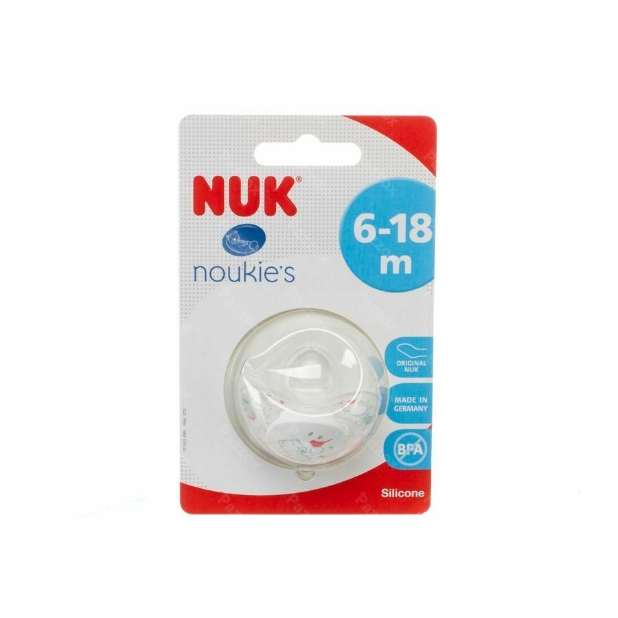 Nuk Fopspeen Trend Nk's Wit 6-18m