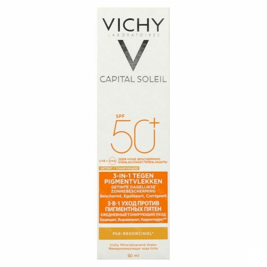 Vichy Capital Soleil Anti-Aging 3-in-1 Antioxidante Verzorging SPF50+ 50ml