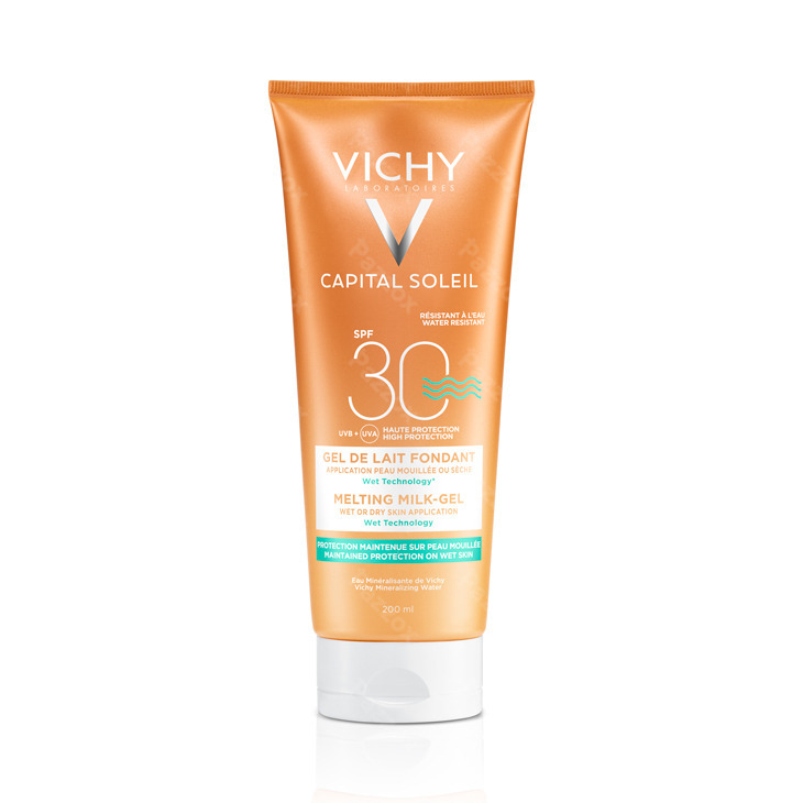 Vichy Capital Soleil Melting Milk-Gel Water Resistant SPF 30 200ml 