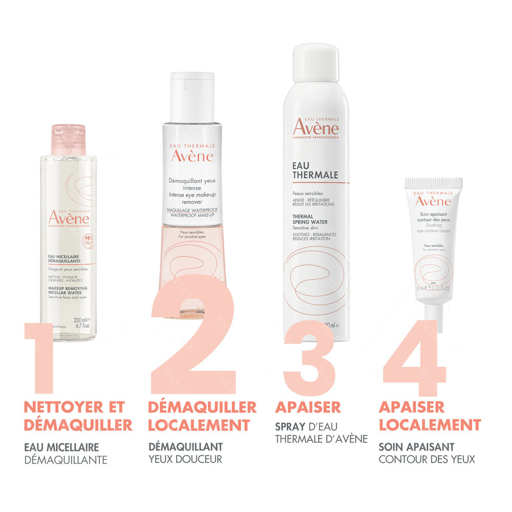 Avene Essentiels Demaquillant Yeux Wtp 125ml