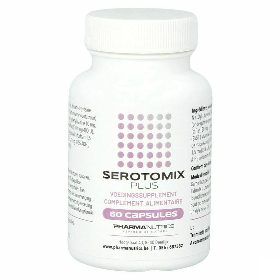 Serotomix Plus V-caps 60 Pharmanutrics