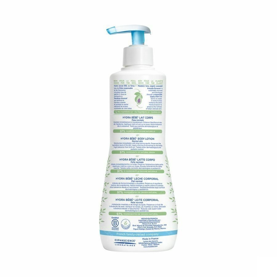 Mustela Pn Hydra Bb Lait Corps 500ml