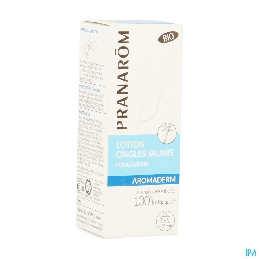 Pranarôm Aromaderm Lotion Ongle Jaune 10ml