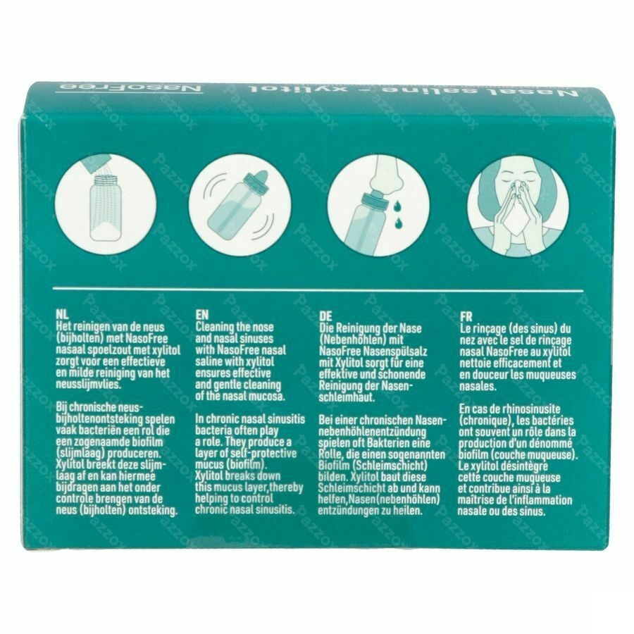 Dos Medical Sel Rincage Nasal+xylitol Sach 30x6,5g