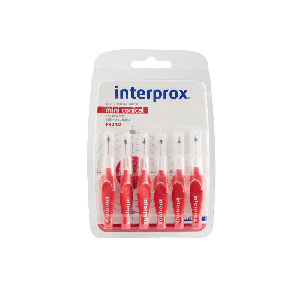 Interprox Mini Conical Rouge 2-4mm 31195