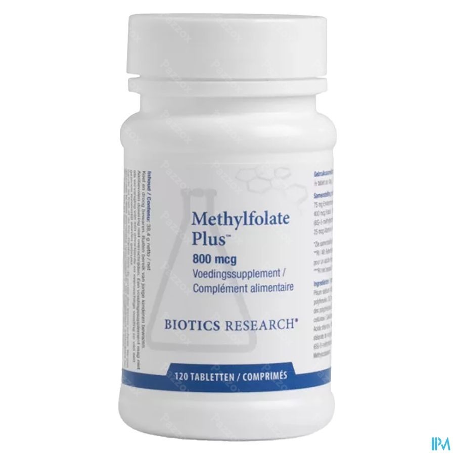 Methylfolate Plus 800mcg Comprimés 120 