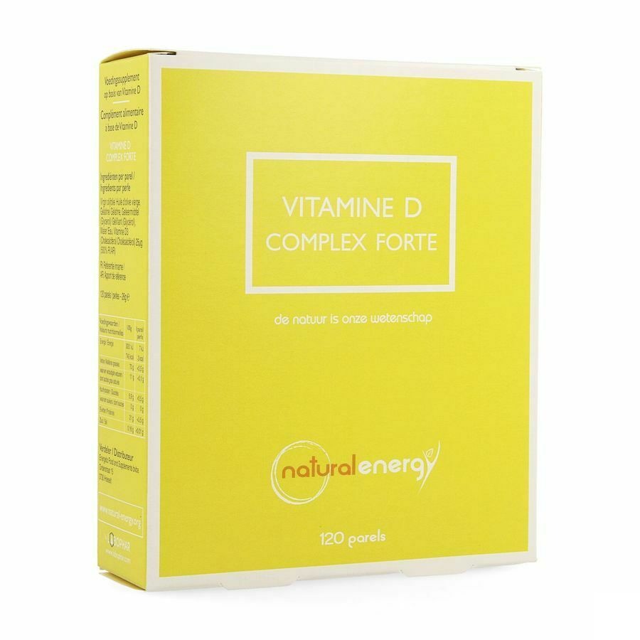 Natural Energy Vitamine D3 Complex Forte 1000 IU 120 kopen Pazzox