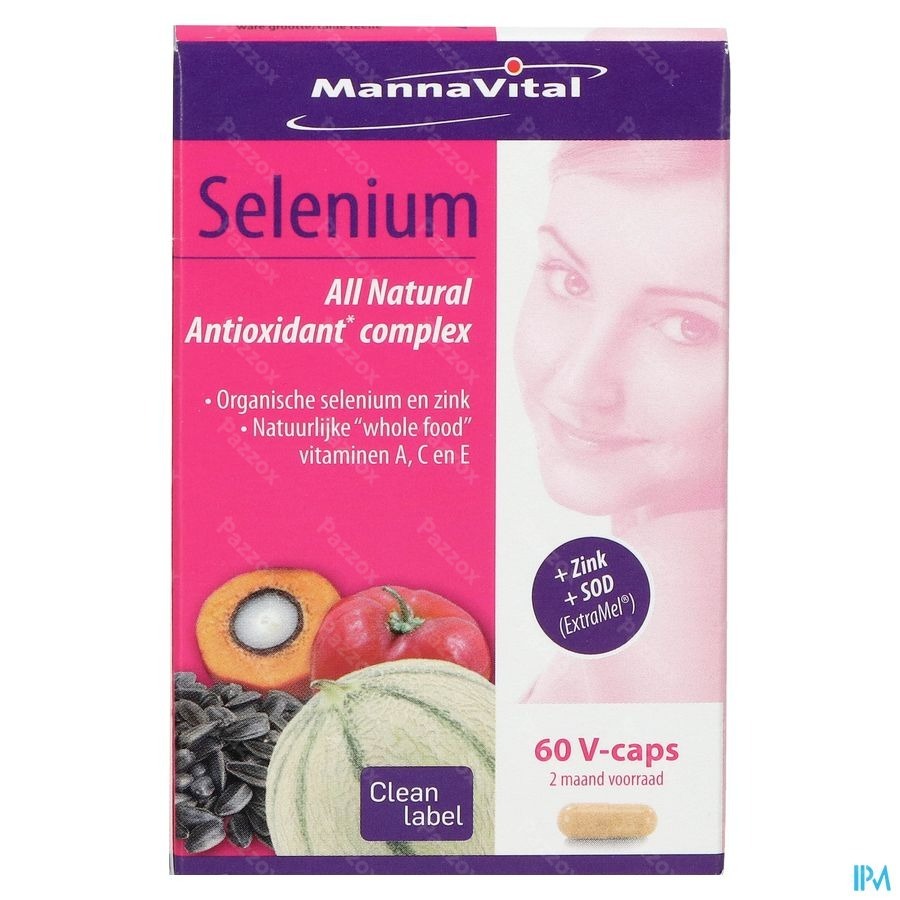 Mannavital Selenium Nf V-caps 60