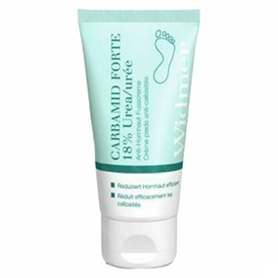 Louis Widmer Carbamide Forte 18% Ureum Voetencrème Zonder Parfum 50ml+25ml Gratis