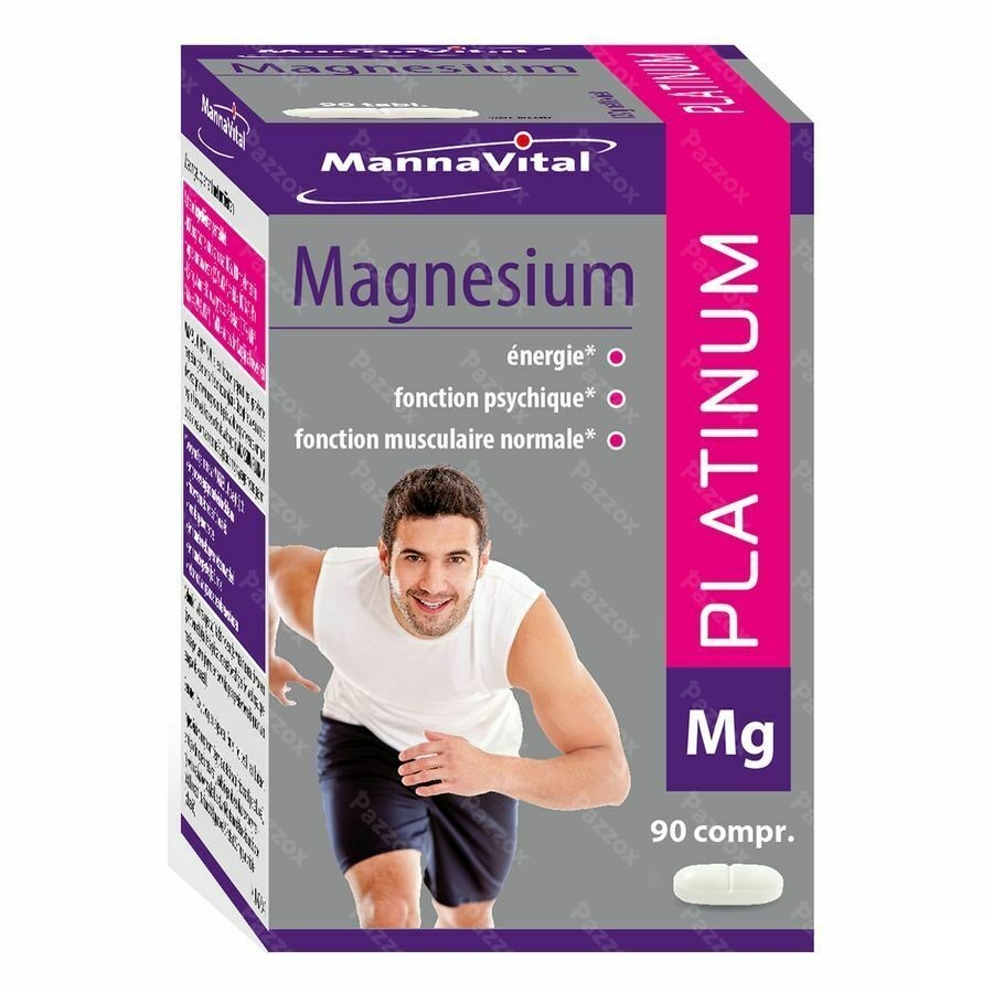 Mannavital Magnesium Platinum 90 Comprimés