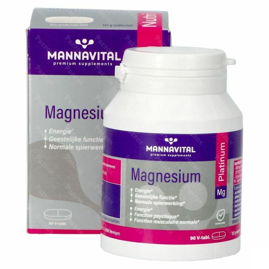 Mannavital Magnesium Platinum 90 Tabletten