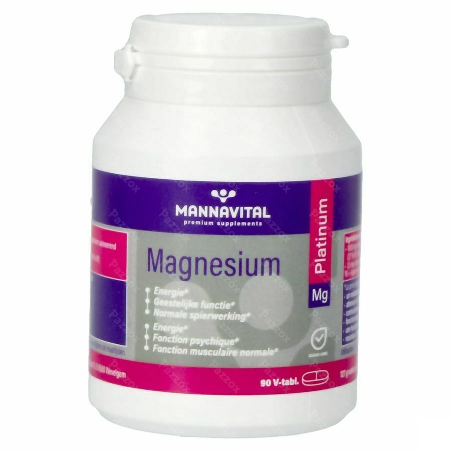 Mannavital Magnesium Platinum 90 Comprimés