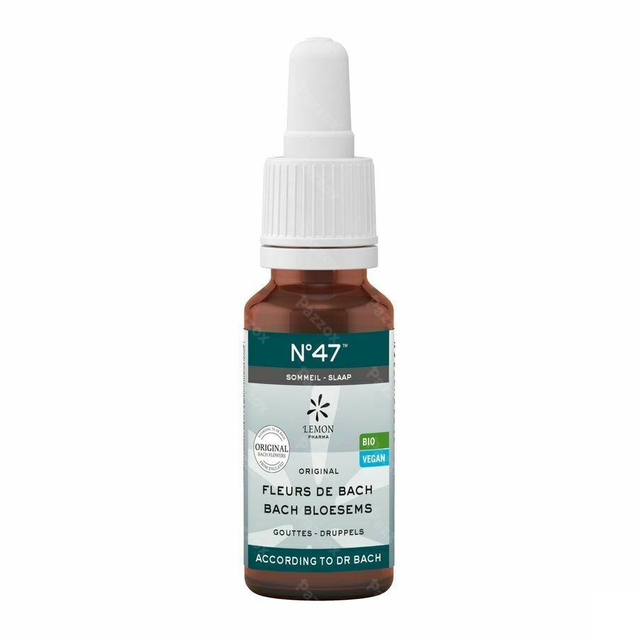 Fleurs de Bach Bio N°47 Gouttes Sommeil 20ml