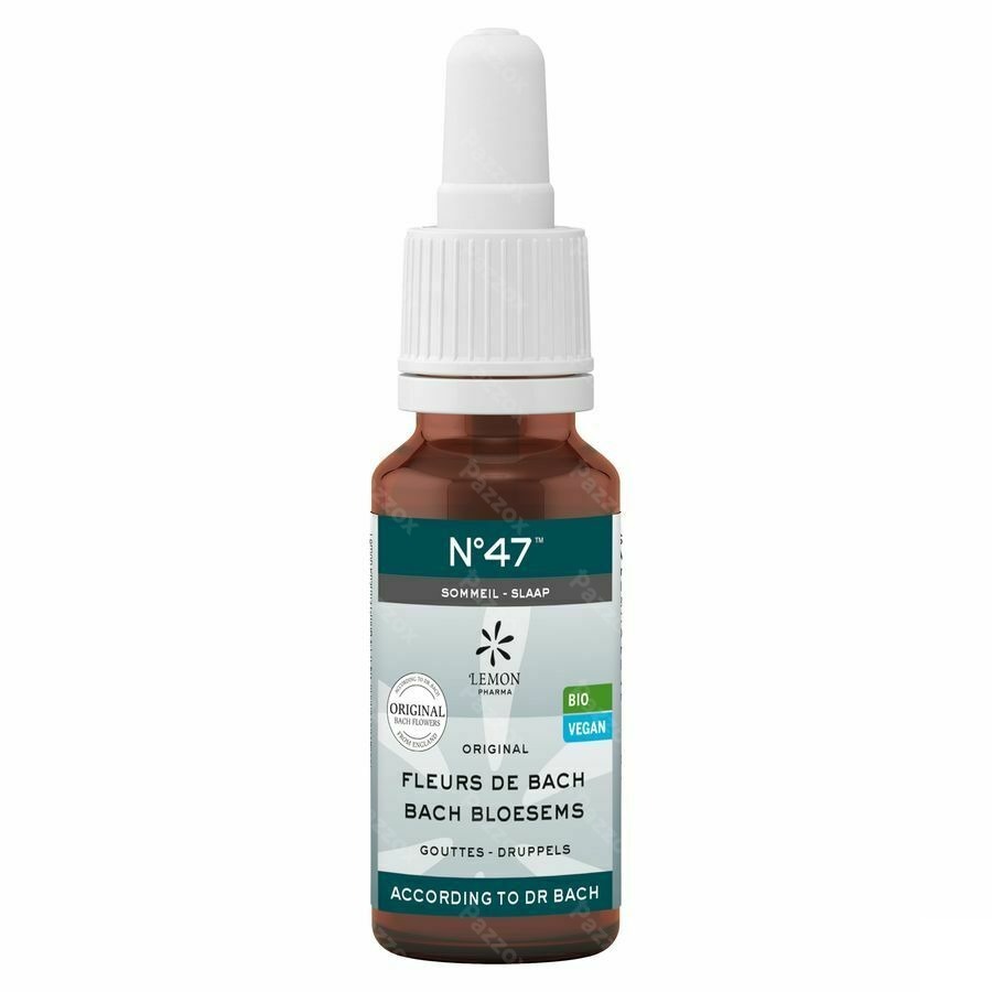 Fleurs de Bach Bio N°47 Gouttes Sommeil 20ml