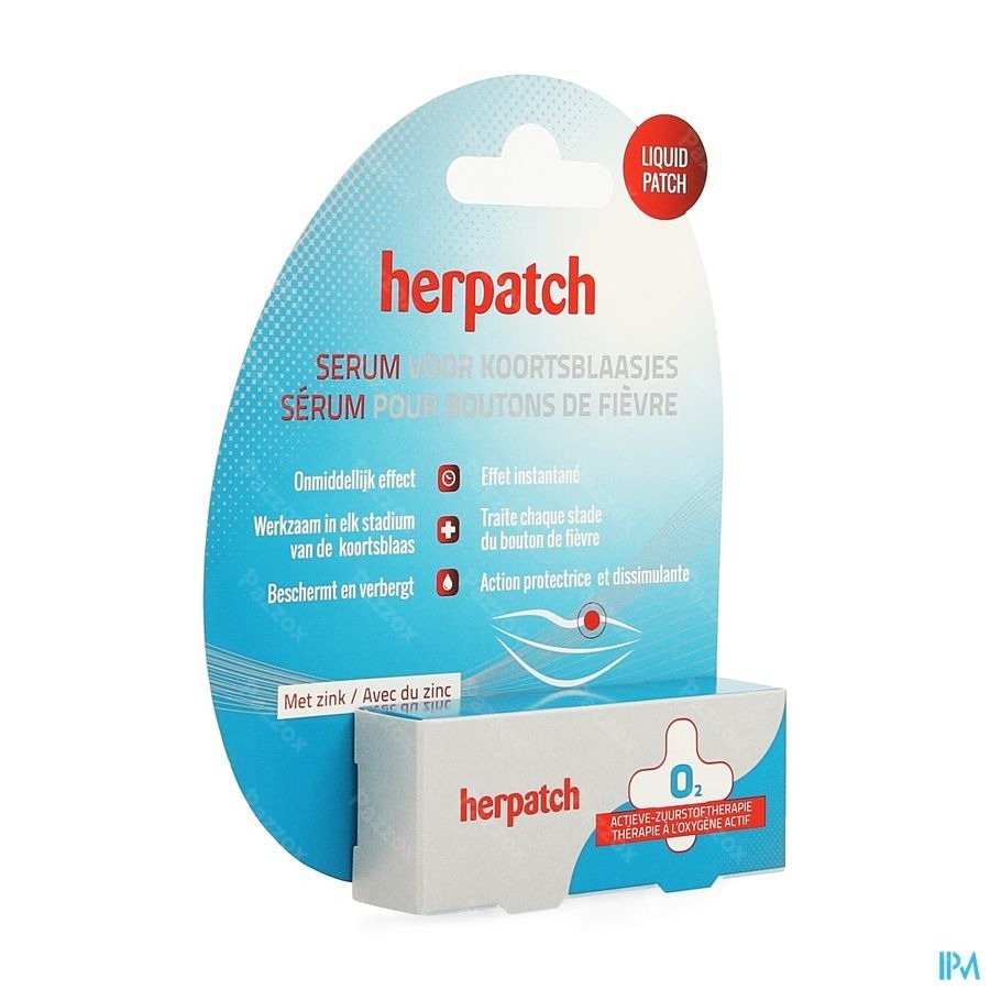 Herpatch Serum Boutons Fievre Tube 5ml