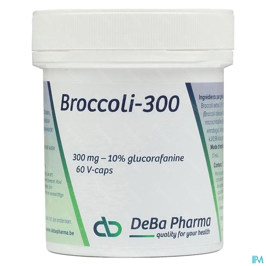 DeBa Pharma Broccoli-300 60 Gélules