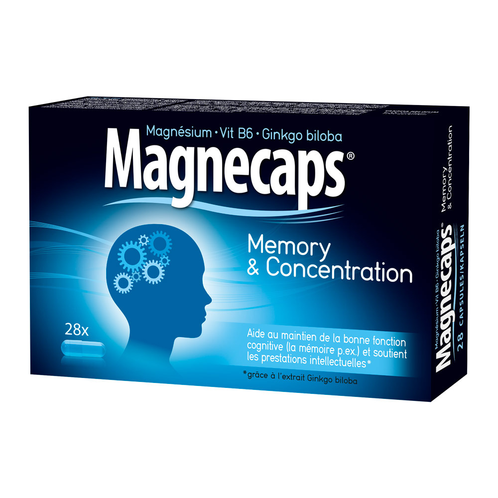 Magnecaps Memory&concentration Caps 28