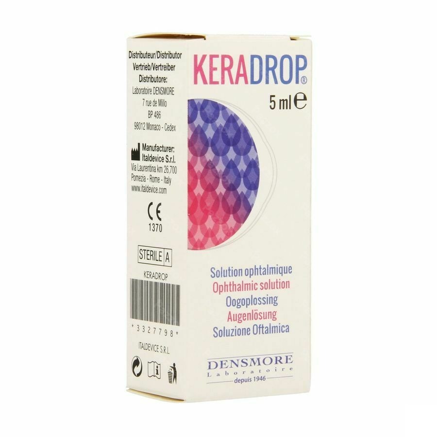 Keradrop Sol Ophtalm . Fl 5ml