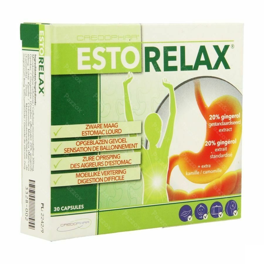 Estorelax Credophar Caps 30