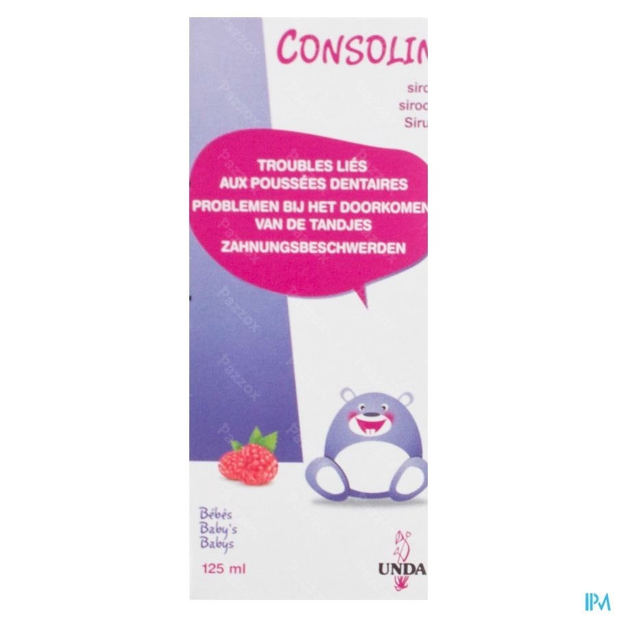 Consolin Siroop Kind 125ml Unda