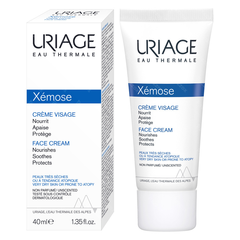 Uriage Xémose Gezichtscrème Zeer Droge Huid 40ml