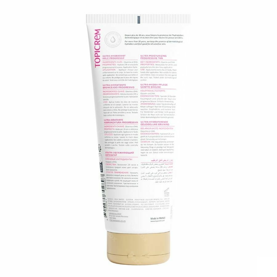 Topicrem Um Lait Hale Progressif Tube 200ml
