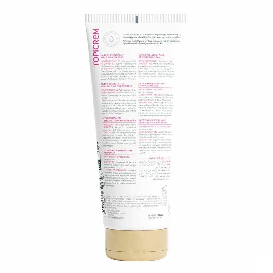 Topicrem Um Lait Hale Progressif Tube 200ml