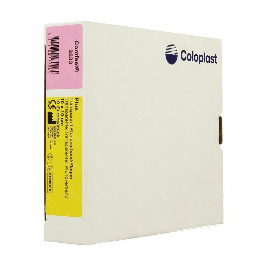 Comfeel Plus Transp Postop 10x10cm 10 33533