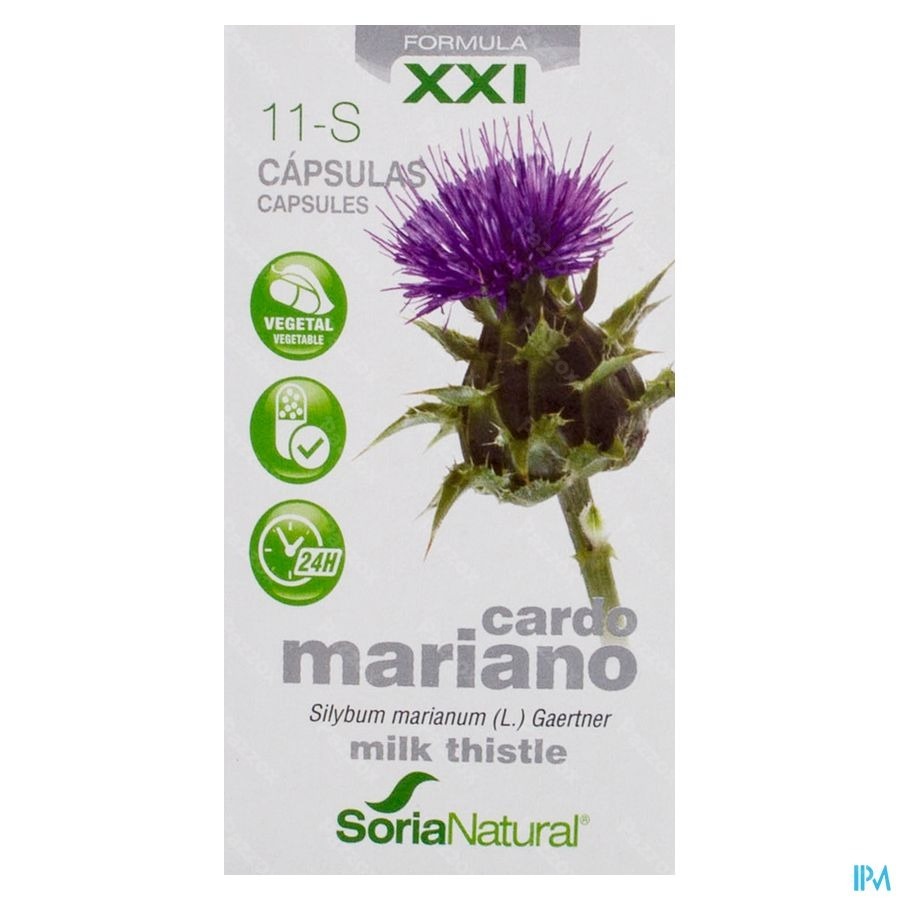 Soira Natural 11-s Silybum Marianum Xxi 300mg 30 Capsules