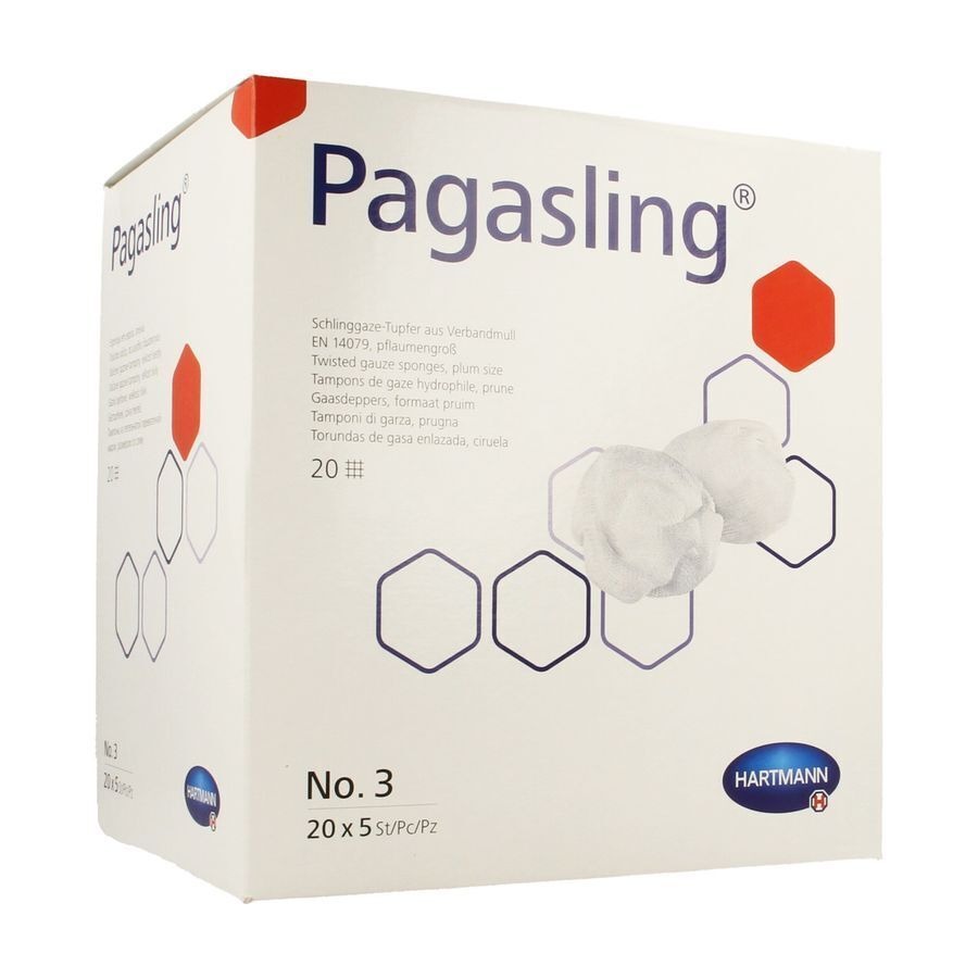 Hartmann Pagasling N°3 St. Blister 20x5 P/s