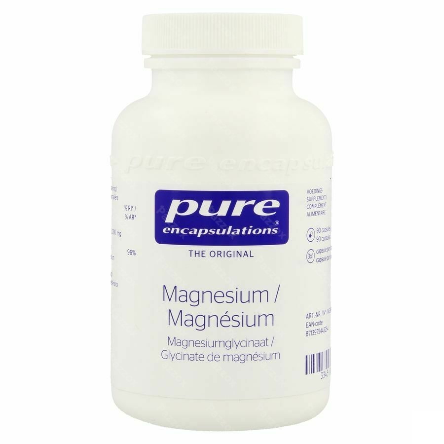 Pure Encapsulations Magnesium Glycinate Caps 90