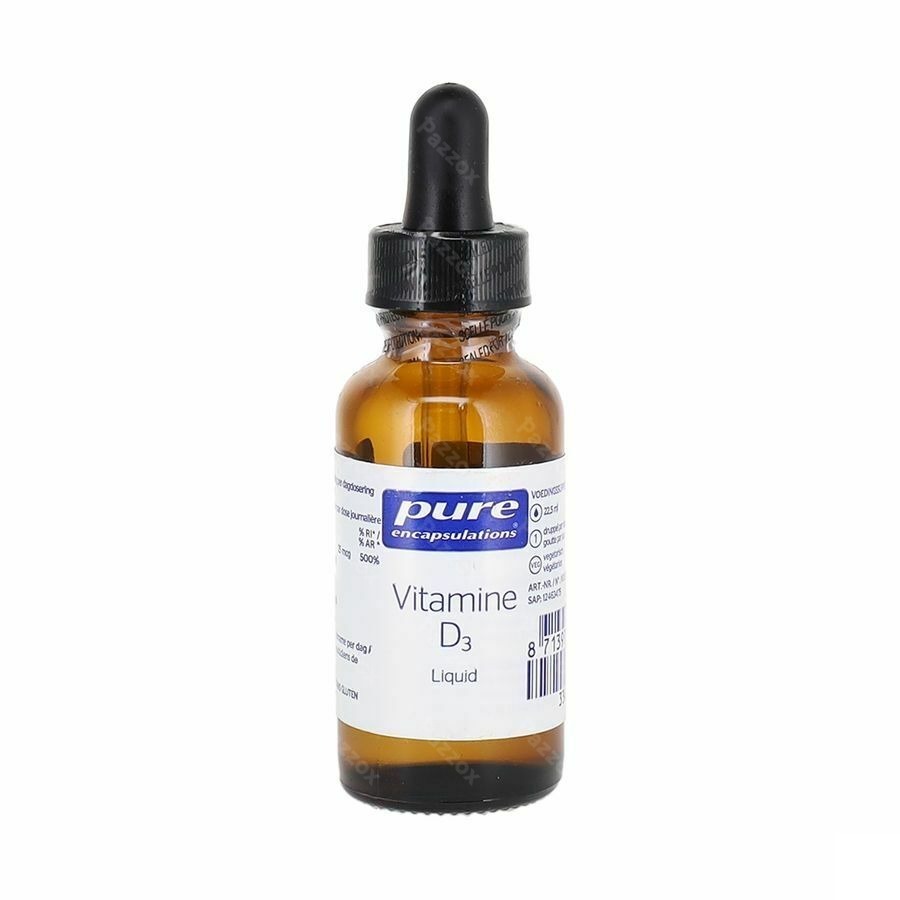Pure Encapsulations Vitamine D3 Liquid 22,5ml
