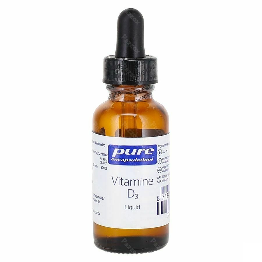 Pure Encapsulations Vitamine D3 Liquid 22,5ml