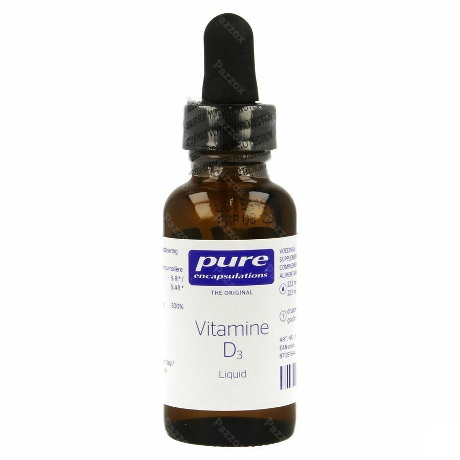 Pure Encapsulations Vitamine D3 Liquid 22,5ml