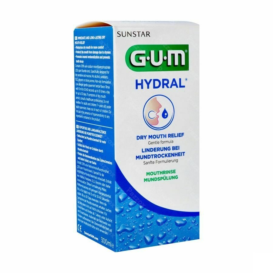 Gum Hydral Bain De Bouche 300ml 6030