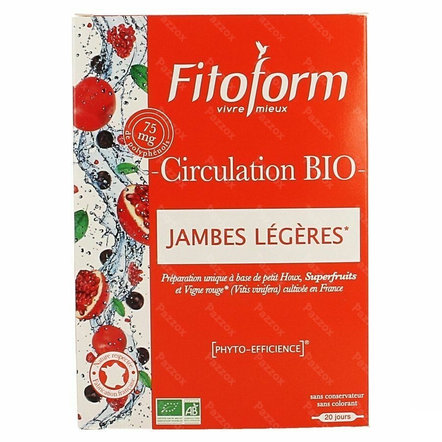 Fitoform Bloedsomloop Bio Amp 20