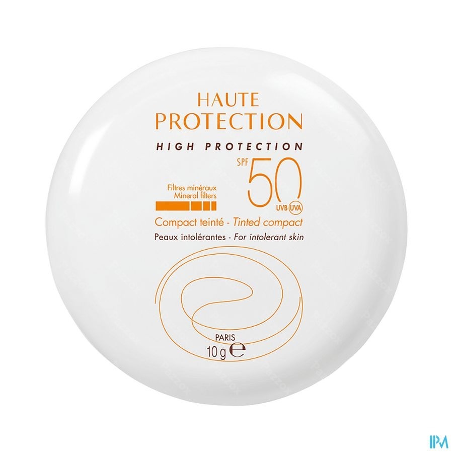Avène Compact Getinte Zonnecrème SPF50+ Zand 10g