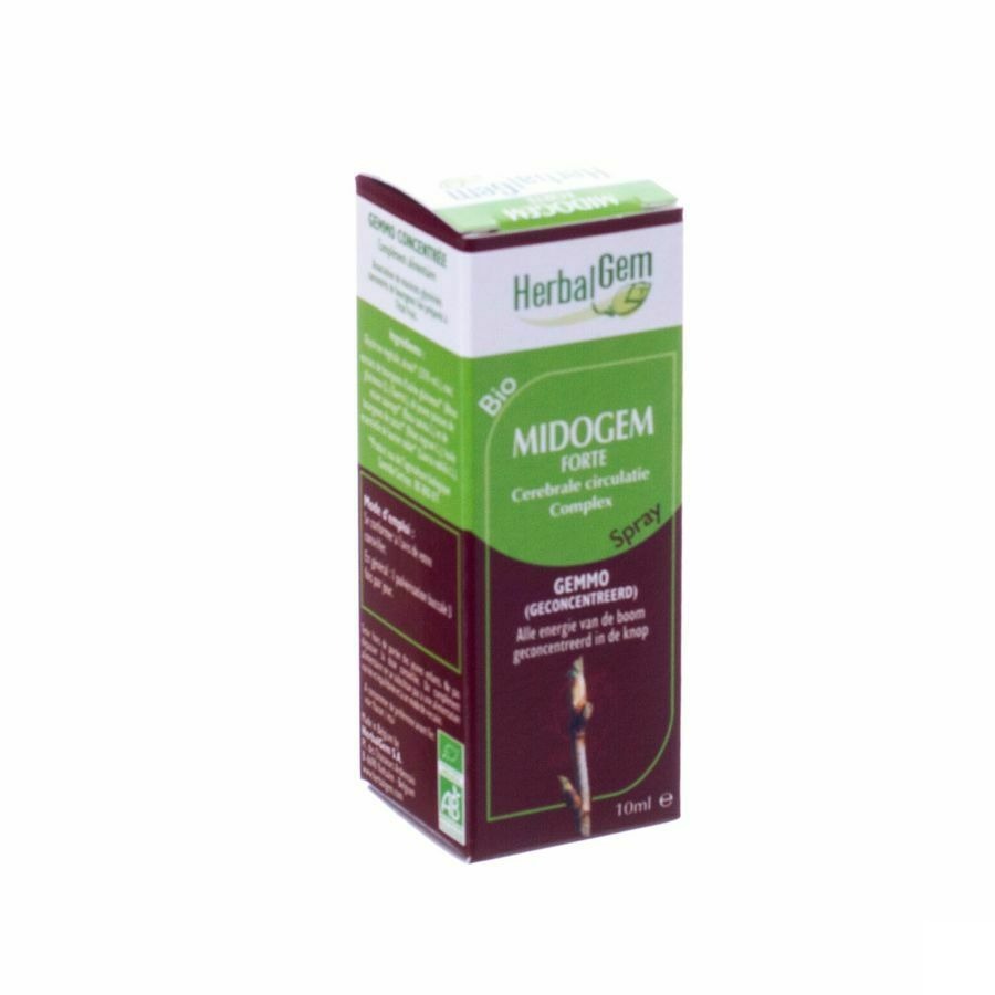 Herbalgem Midogem Forte Cerebr.circul.cplx Spr10ml