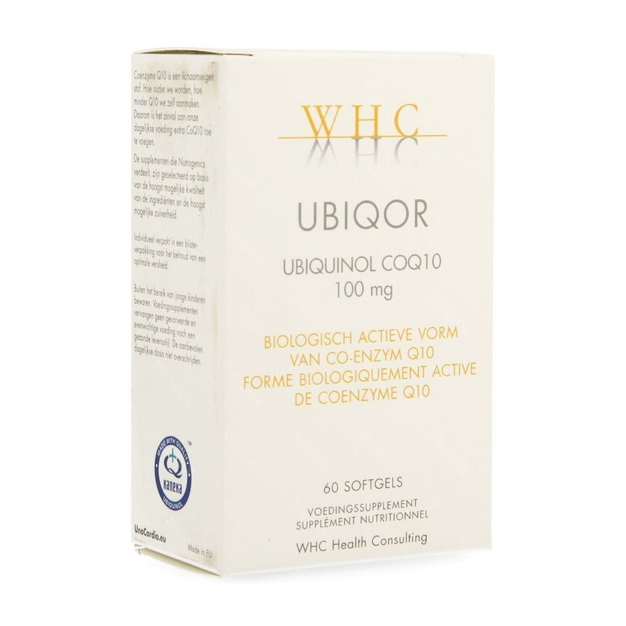 Ubiqor Ubiquinol 100mg 60 Softgels