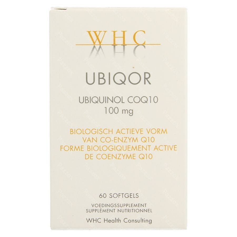 Ubiqor Ubiquinol 100mg 60 Softgels