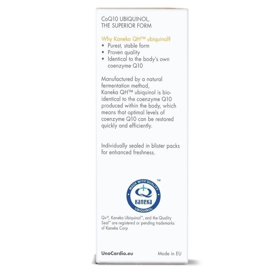 Ubiqor Ubiquinol 100mg 60 Softgels