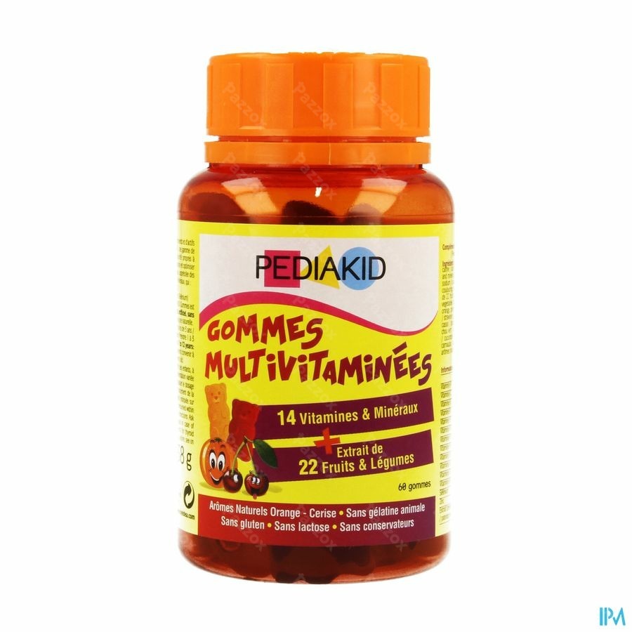 Pediakid Gummies Multivitamines 60 Gommen