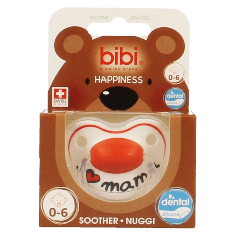 Bibi Fopspeen Happiness Mama 0-6m