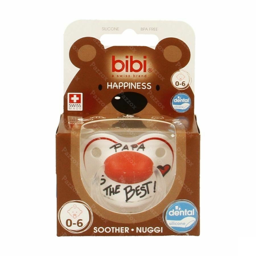 Bibi Fopspeen Happiness Papa 0-6m