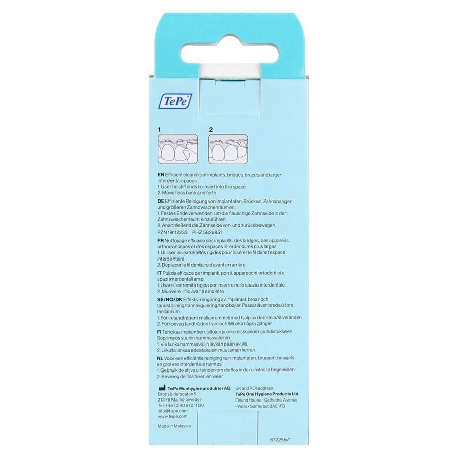 Tepe Bridge & Implant Floss Flosdraad 30 672250